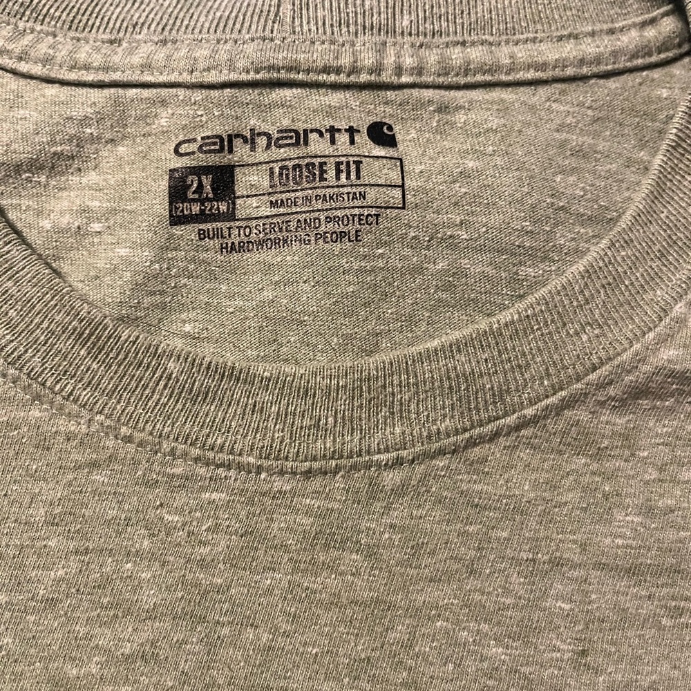 Carhartt Heather Gray Loose Fit Tee